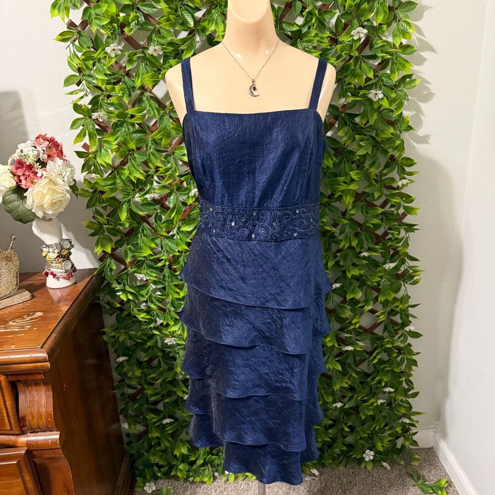 🌙✨ WHIMSY GOTH Y2K COCKTAIL DRESS ✨🌙 R&M Richards | Size 18